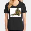 Ladies Core Cotton V-Neck Tee Thumbnail