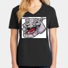 Ladies Core Cotton V-Neck Tee Thumbnail