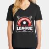 Ladies Core Cotton V-Neck Tee Thumbnail