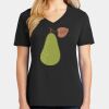 Ladies Core Cotton V-Neck Tee Thumbnail
