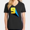 Ladies Core Cotton V-Neck Tee Thumbnail