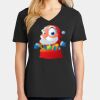Ladies Core Cotton V-Neck Tee Thumbnail