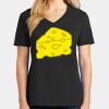 Ladies Core Cotton V-Neck Tee Thumbnail