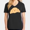 Ladies Core Cotton V-Neck Tee Thumbnail